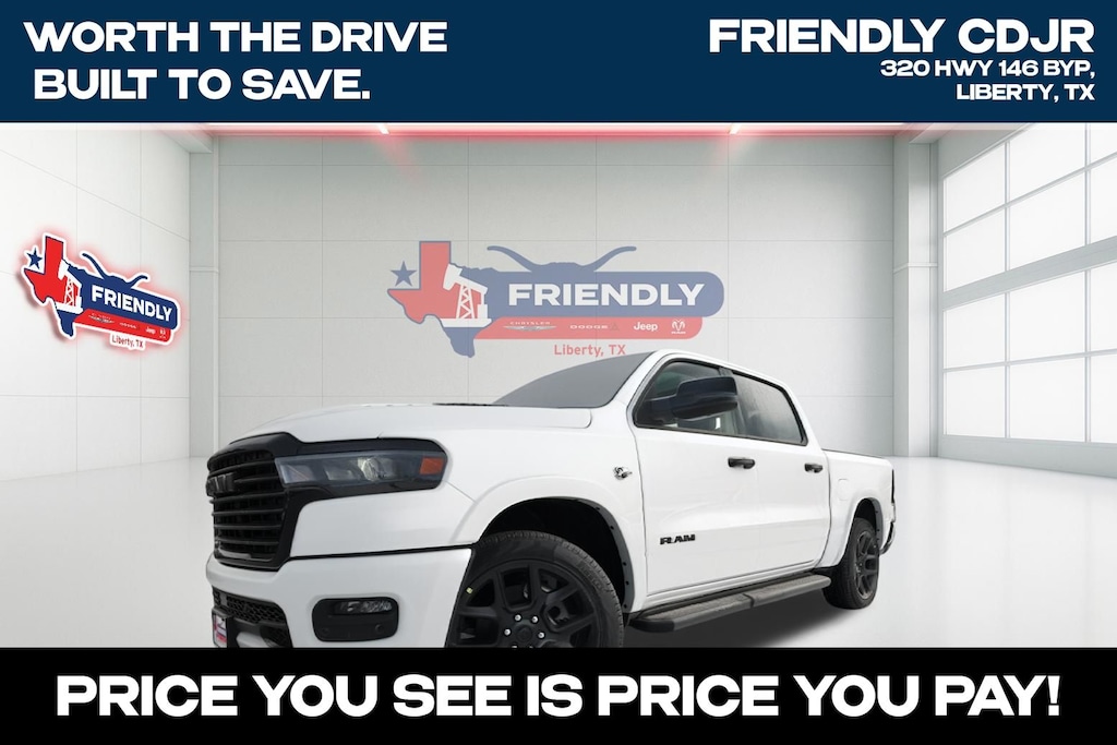 New 2026 Ram 1500 LARAMIE CREW CAB 4X4 5'7 BOX Pickup