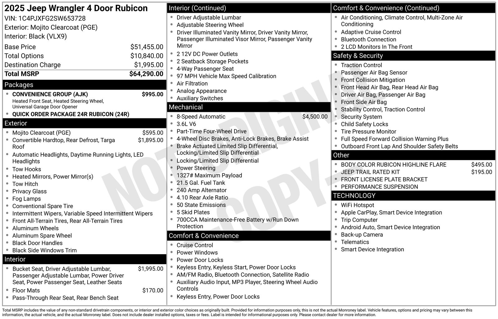 2025 Jeep Wrangler 4-Door Rubicon - Photo 26