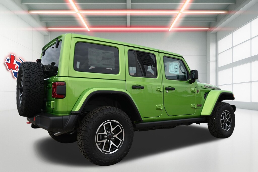 New 2025 Jeep Wrangler 4-DOOR RUBICON Sport Utility