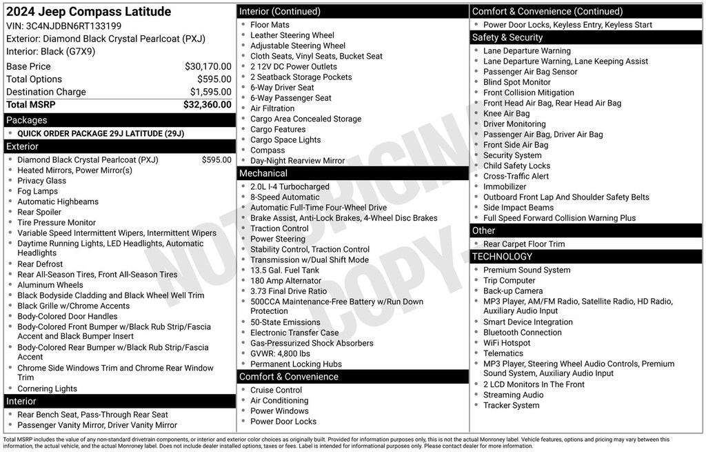 Used 2024 Jeep Compass Latitude SUV