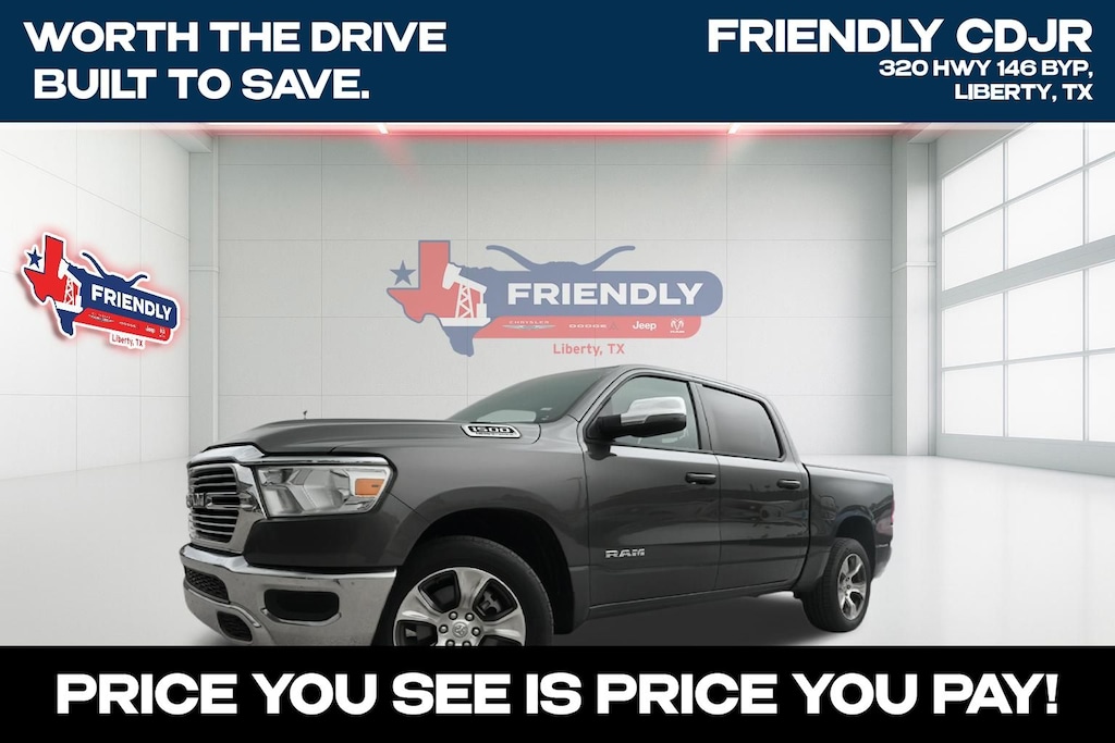Used 2024 Ram 1500 Laramie Truck Crew Cab