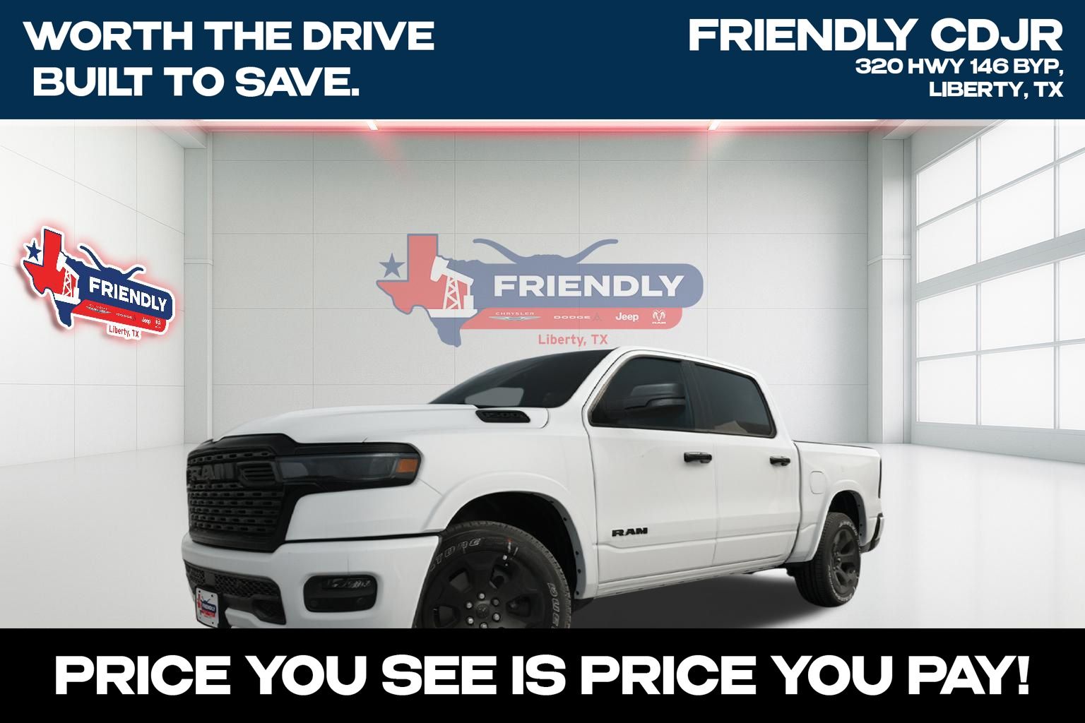 2026 RAM 1500 Big Horn/Lone Star 4x4 Crew Cab 5'7's photo