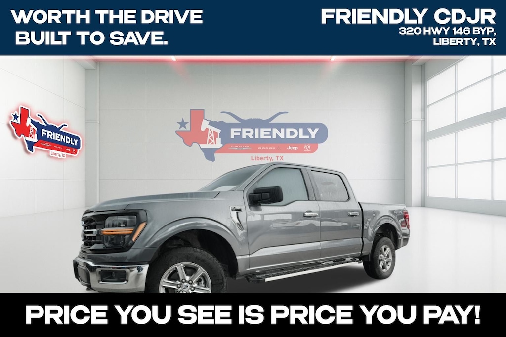 Used 2025 Ford F-150 XLT Truck SuperCrew Cab