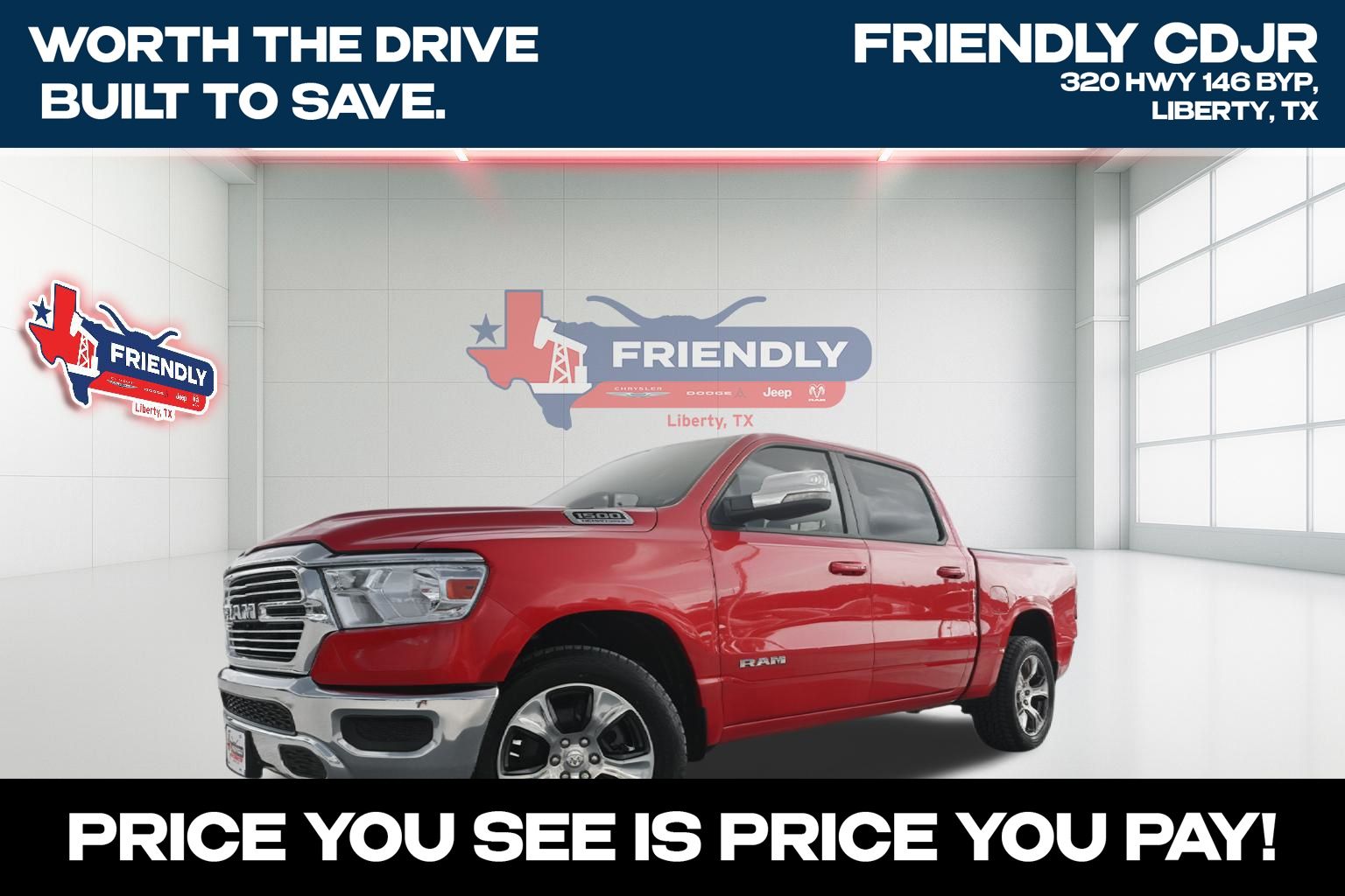 2024 RAM 1500 Laramie Crew Cab 5'7's photo