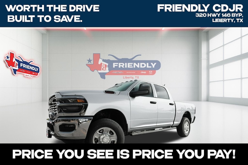 New 2026 Ram 2500 TRADESMAN CREW CAB 4X4 6'4 BOX Pickup
