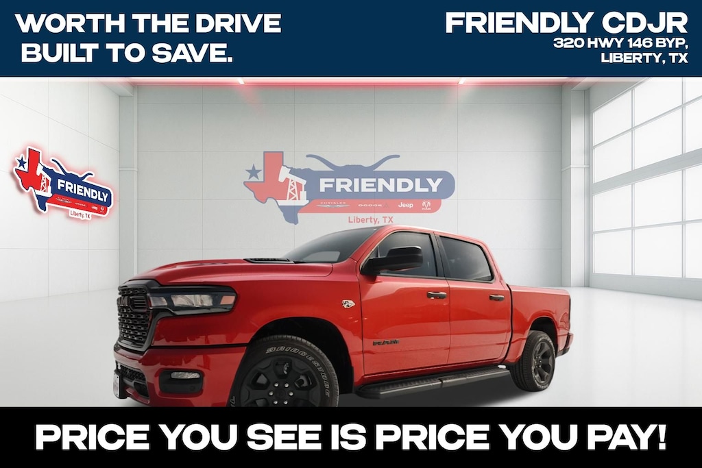 New 2026 Ram 1500 EXPRESS CREW CAB 4X4 5'7 BOX Pickup