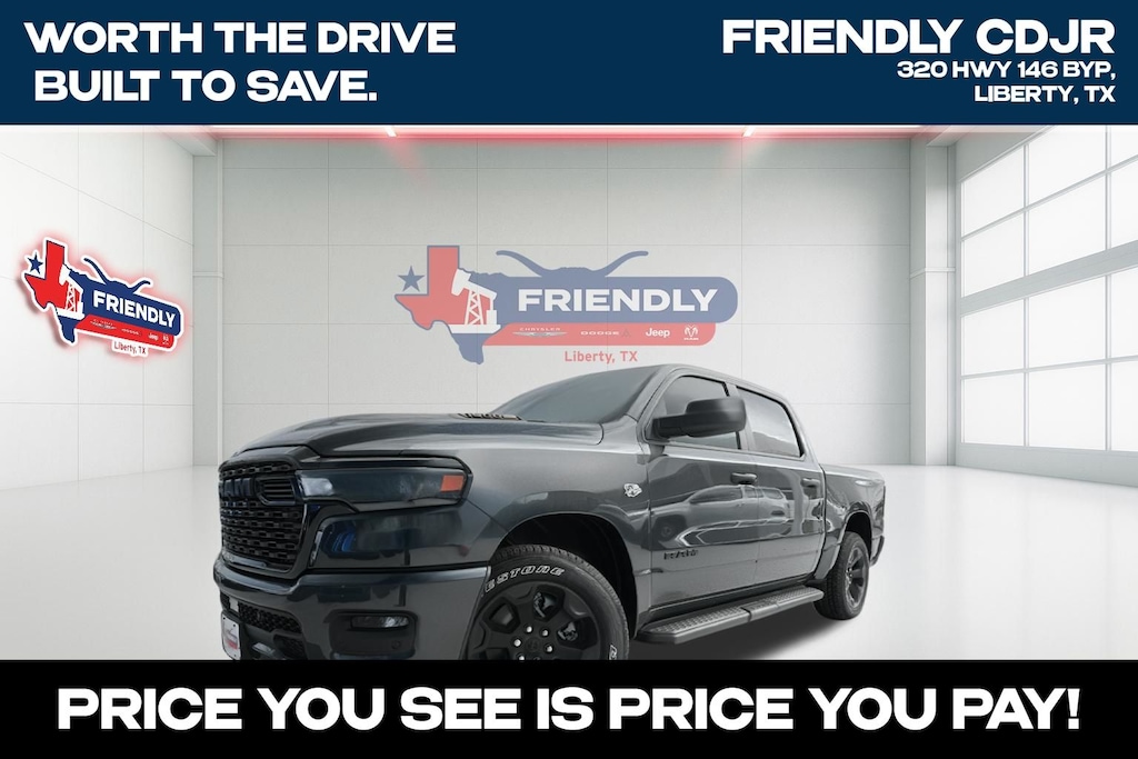 New 2026 Ram 1500 EXPRESS CREW CAB 4X4 5'7 BOX Pickup