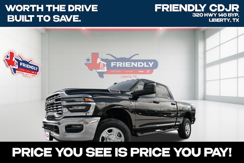New 2026 Ram 2500 TRADESMAN CREW CAB 4X4 6'4 BOX Pickup