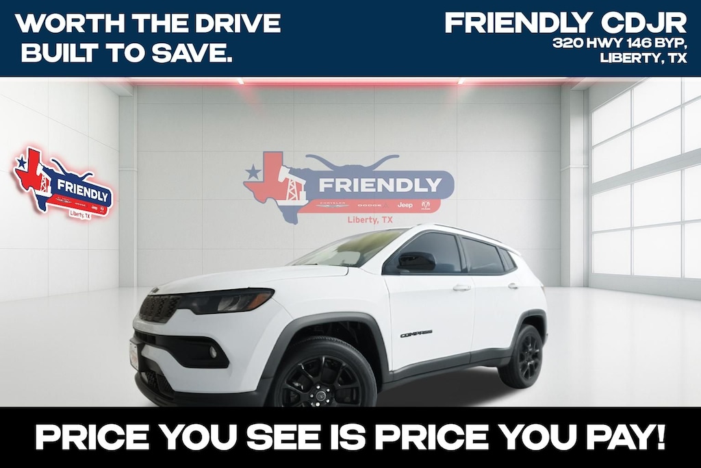New 2026 Jeep Compass LATITUDE ALTITUDE 4X4 Sport Utility
