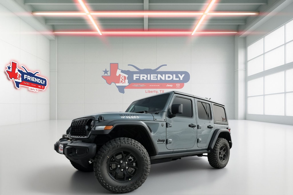 New 2026 Jeep Wrangler 4-DOOR WILLYS Sport Utility