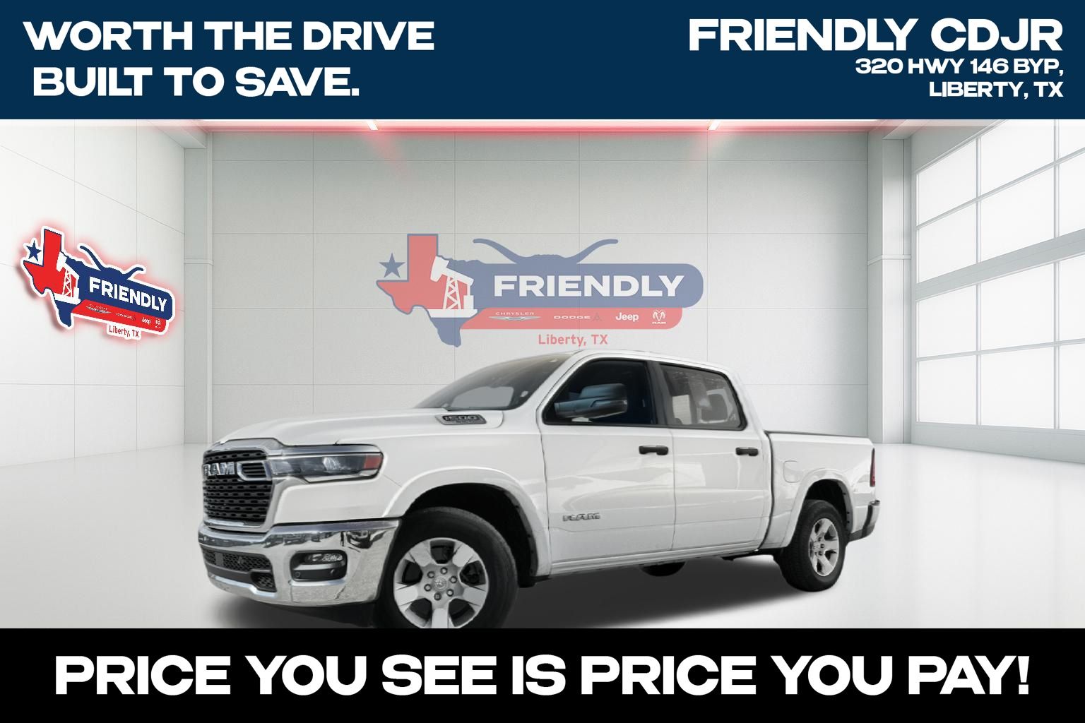 2025 RAM 1500 Big Horn/Lone Star 4x4 Crew Cab 5'7's photo