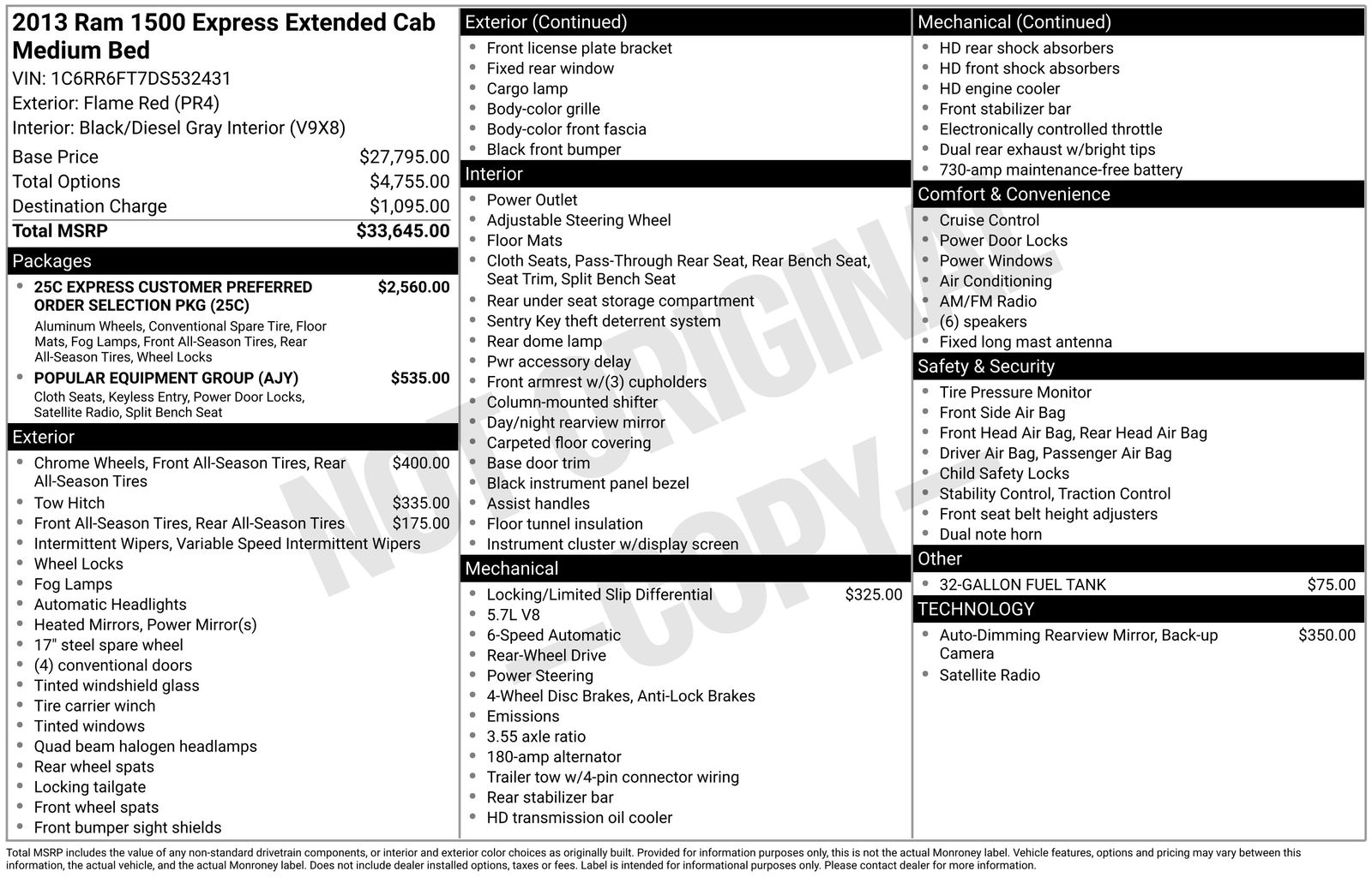 2013 RAM 1500 Express Quad Cab's photo