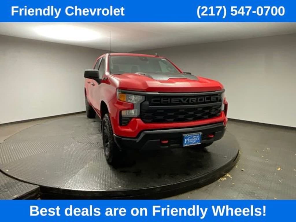 New 2026 Chevrolet Silverado 1500 Custom Trail Boss Truck