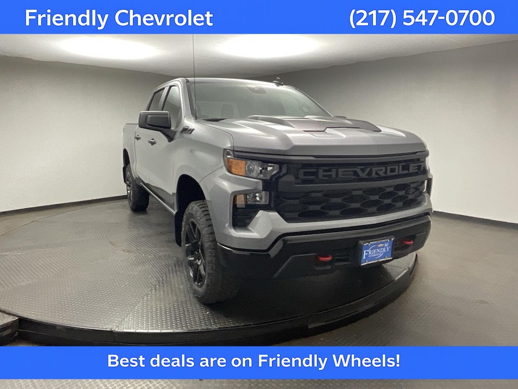 New 2026 Chevrolet Silverado 1500 Custom Trail Boss Truck
