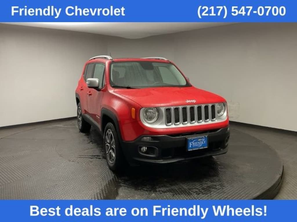 Used 2015 Jeep Renegade Limited 4x4 SUV