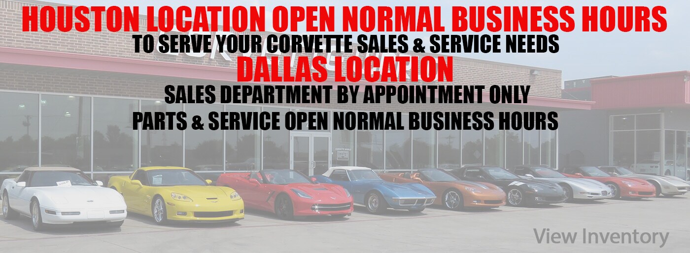 Corvette World Used Corvettes in TX, Dallas 75006 & Houston 77090