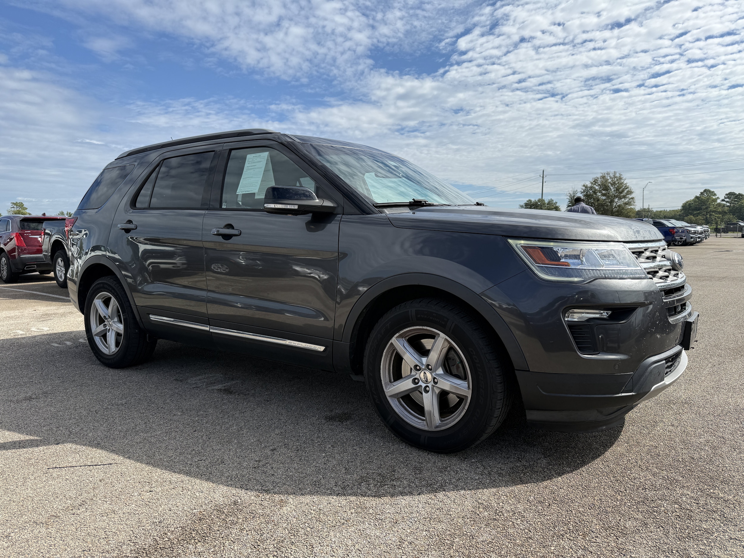 Used 2018 Ford Explorer XLT with VIN 1FM5K7D89JGB07416 for sale in Crosby, TX