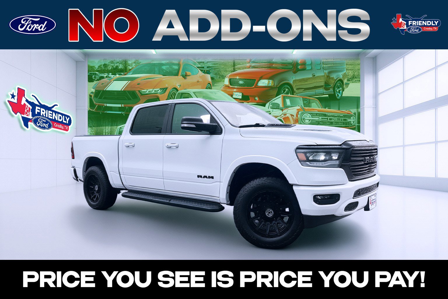 2021 RAM 1500 Laramie 4x4 Crew Cab 5'7's photo