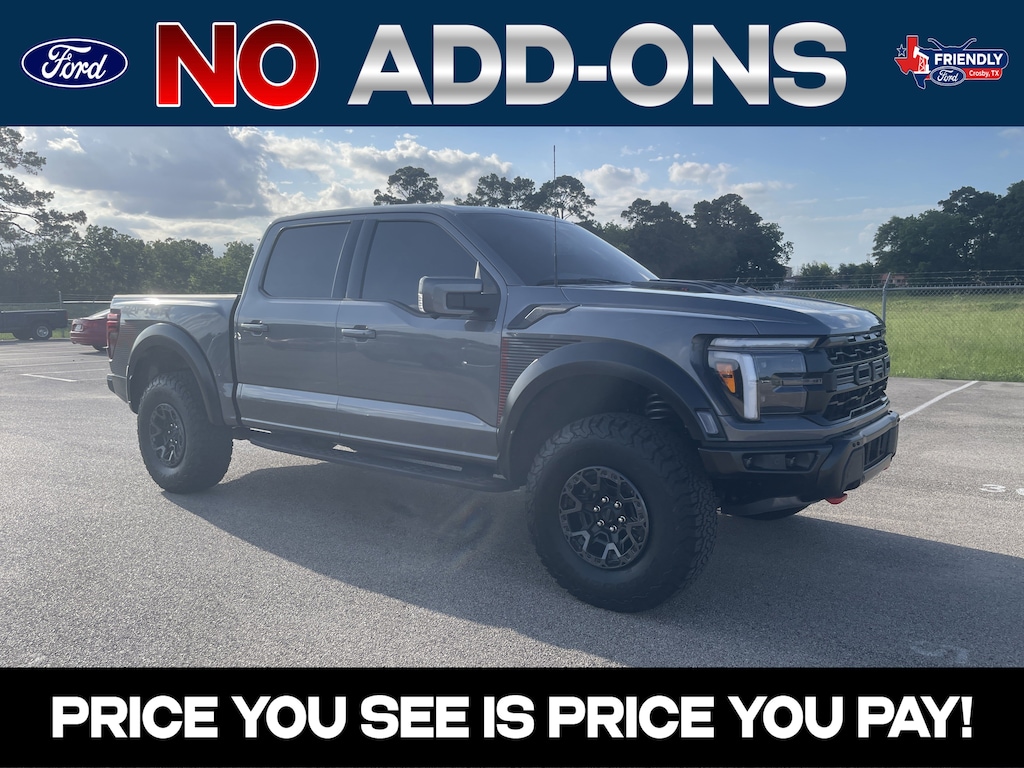 Used 2025 Ford F-150 Raptor Truck SuperCrew Cab