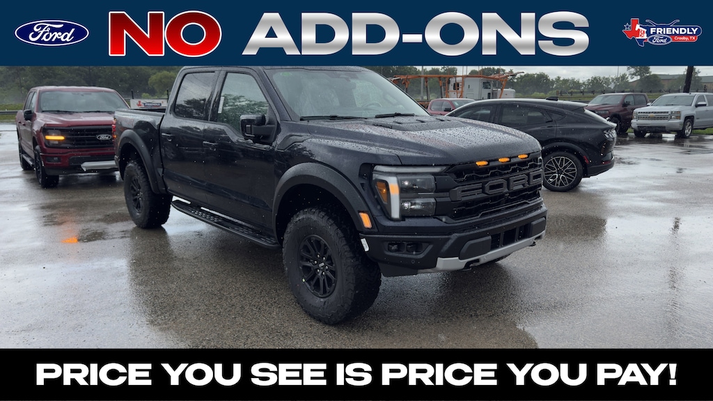 New 2026 Ford F-150 Raptor Truck SuperCrew Cab