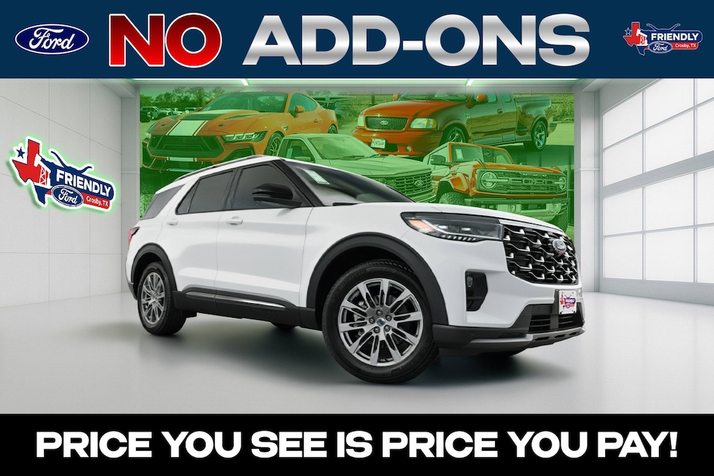 New 2026 Ford Explorer Platinum SUV