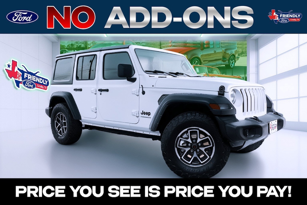 Used 2023 Jeep Wrangler 4-DOOR SPORT 4X4 SUV
