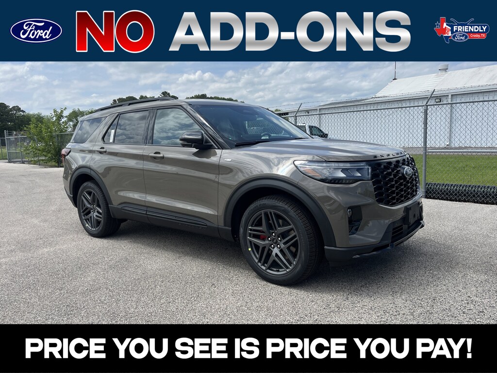 New 2026 Ford Explorer ST-Line SUV