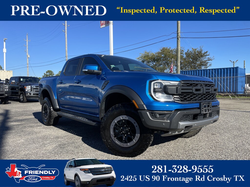 Used 2024 Ford Ranger Raptor Truck SuperCrew