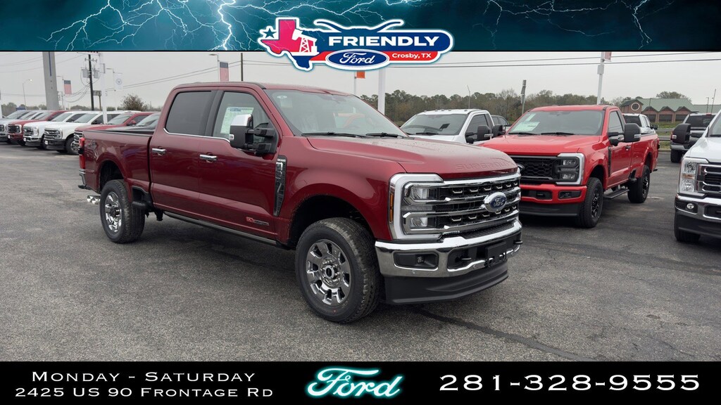 New 2025 Ford F250 For Sale at Friendly Ford of Crosby VIN