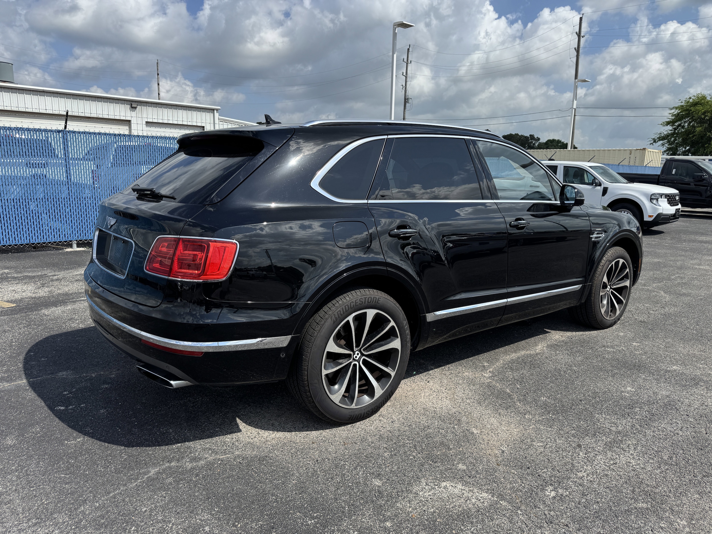 Used 2018 Bentley Bentayga Base with VIN SJAAC2ZV8JC018267 for sale in Crosby, TX