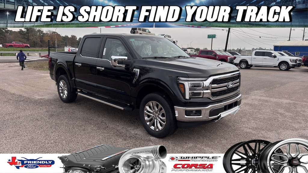 New 2025 Ford F-150 Lariat Truck SuperCrew Cab
