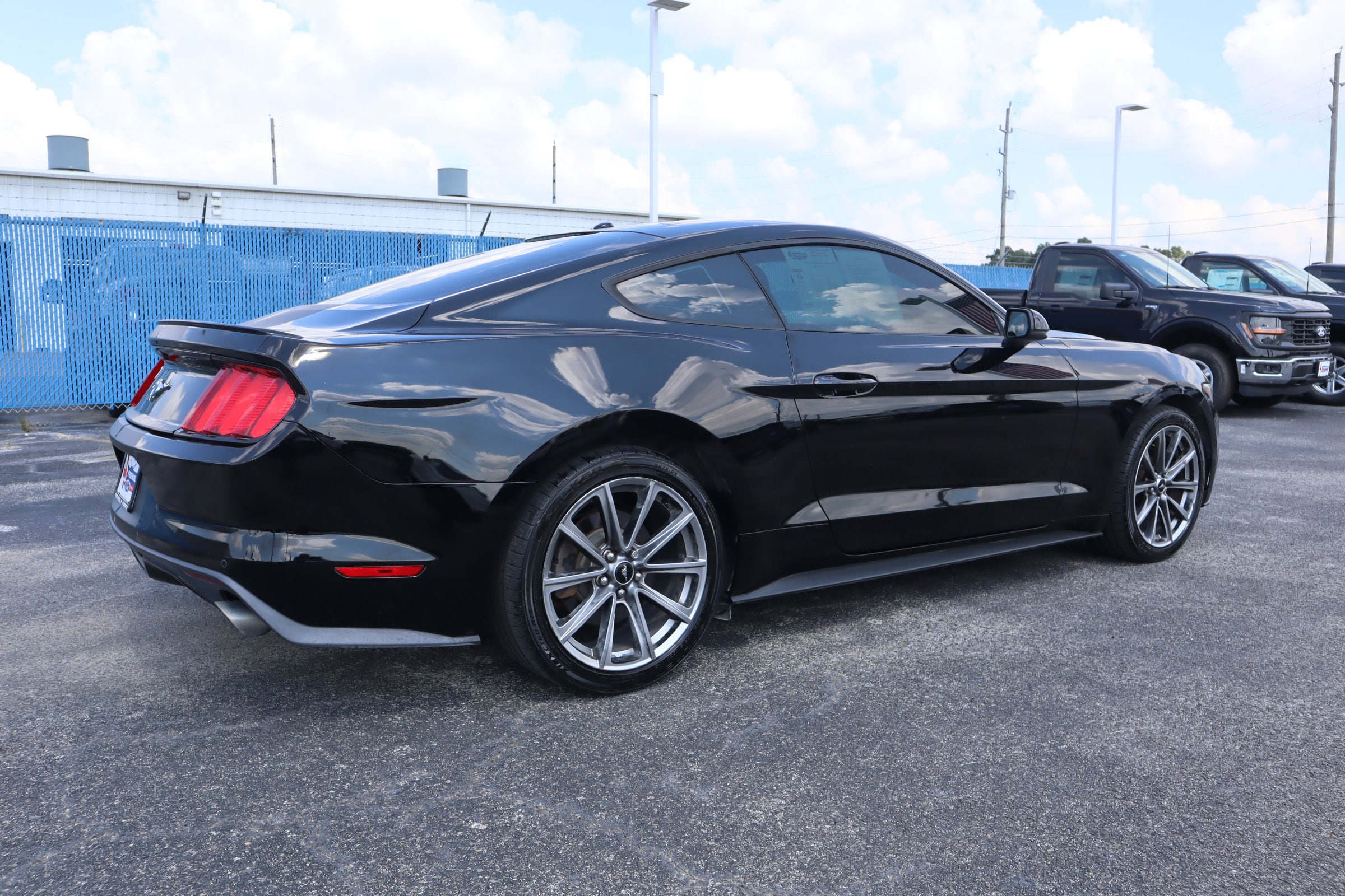 Used 2015 Ford Mustang EcoBoost Premium with VIN 1FA6P8TH9F5350301 for sale in Crosby, TX