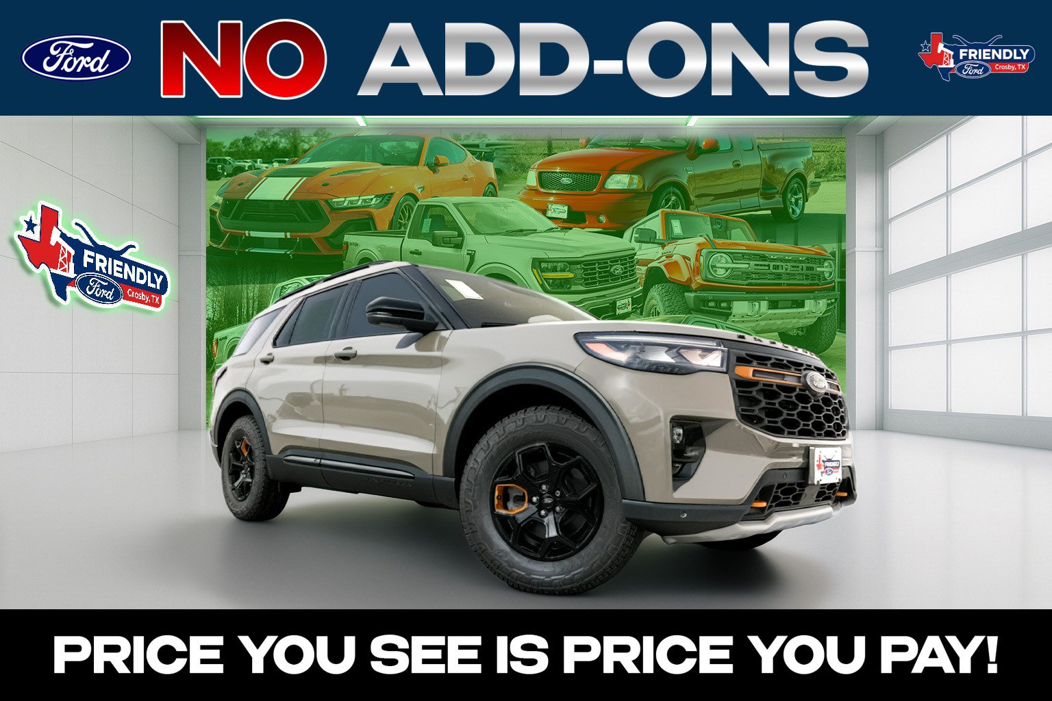 New 2026 Ford Explorer Tremor