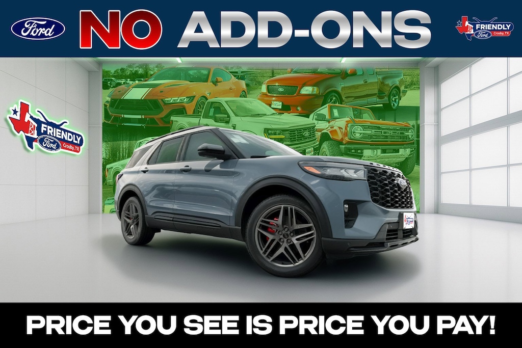 New 2026 Ford Explorer ST SUV