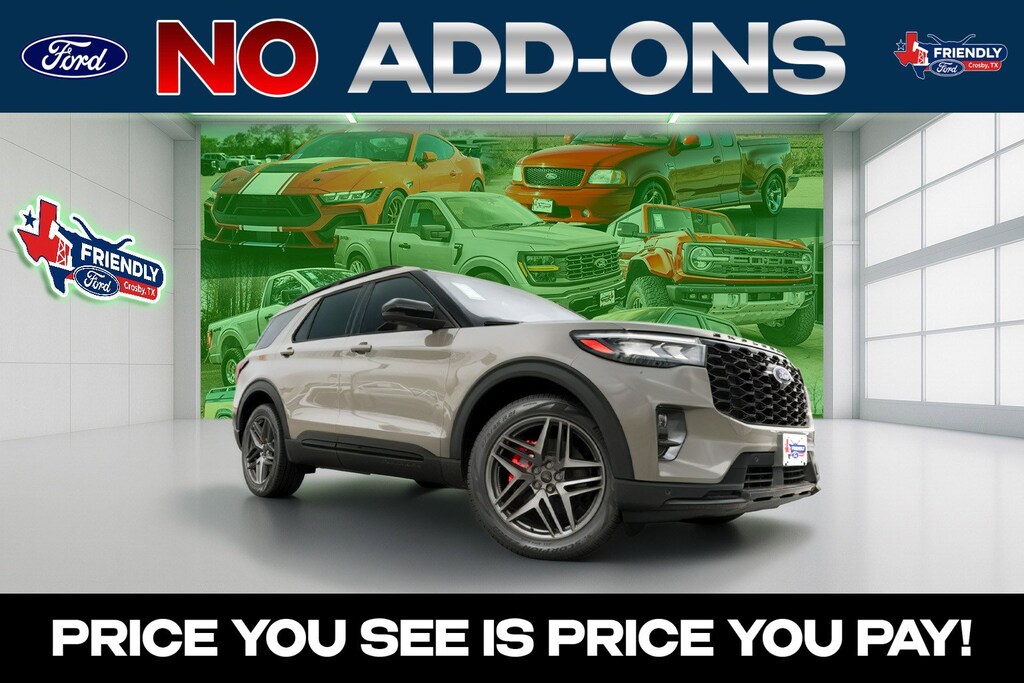 New 2026 Ford Explorer ST SUV