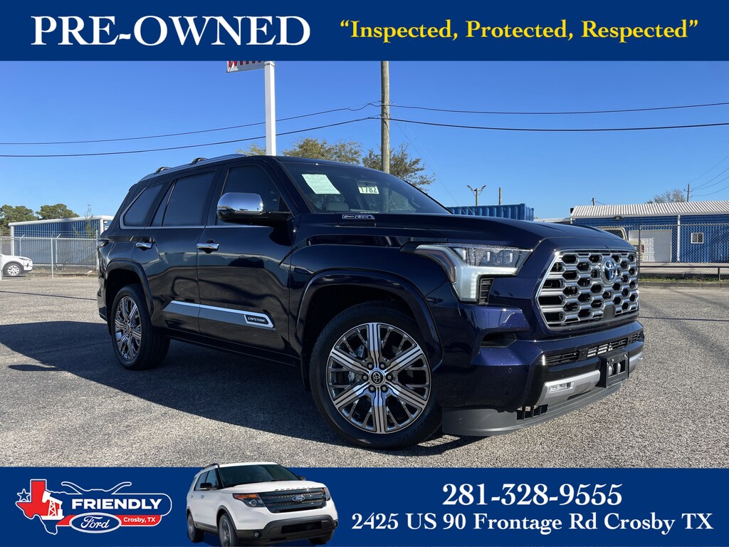Used 2024 Toyota Sequoia Capstone SUV