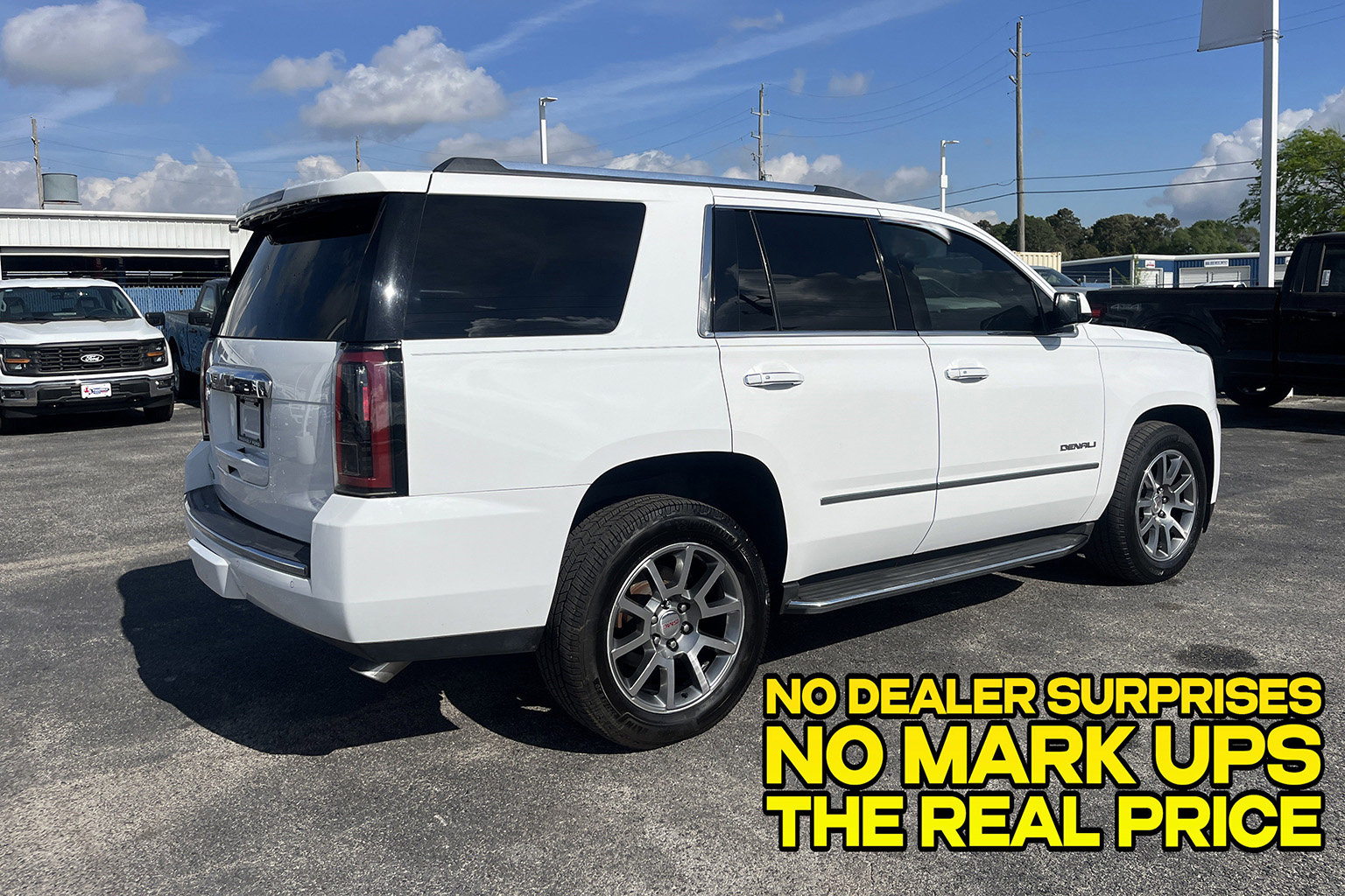 Used 2015 GMC Yukon Denali with VIN 1GKS1CKJ5FR287146 for sale in Crosby, TX