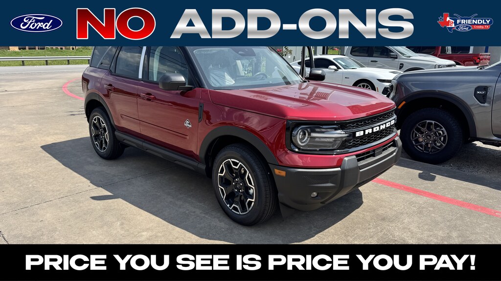 New 2026 Ford Bronco Sport Outer Banks SUV