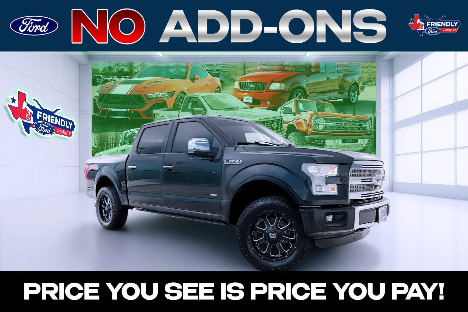 2015 Ford F-150 Platinum