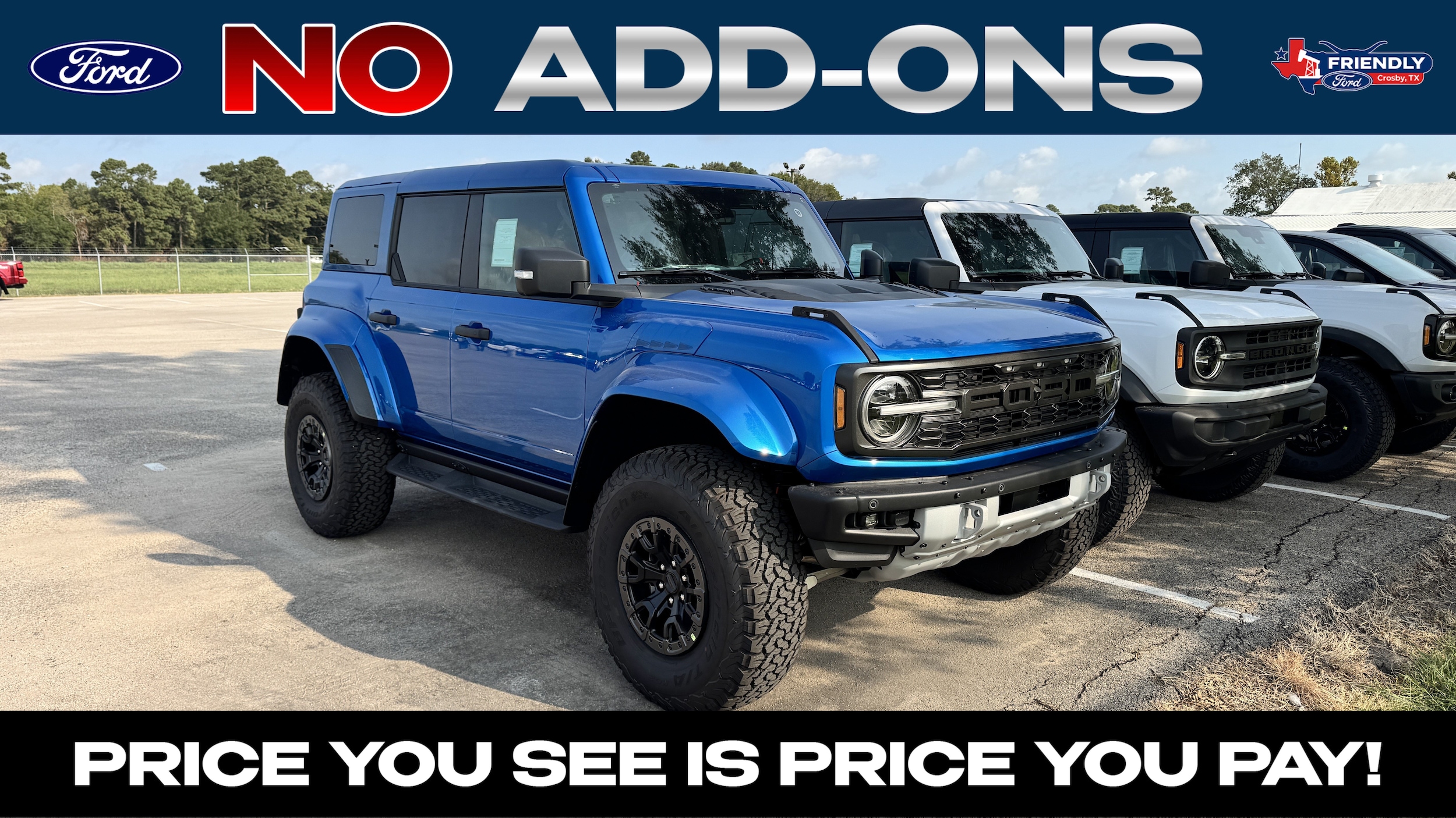 New 2026 Ford Bronco Raptor