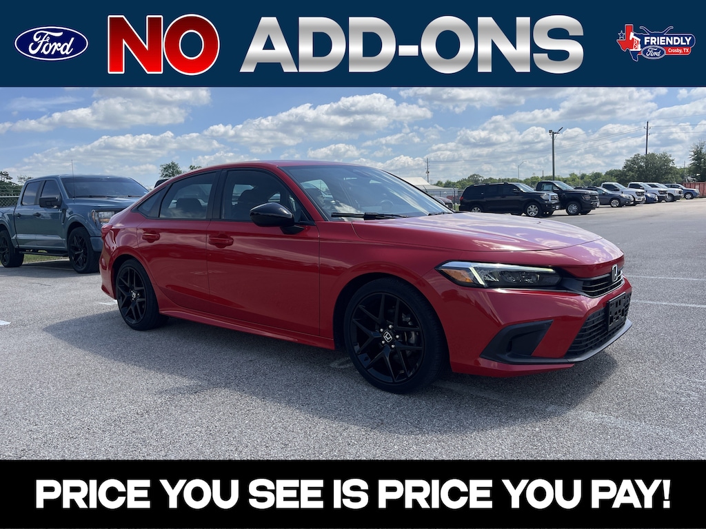 Used 2022 Honda Civic Sport Sedan