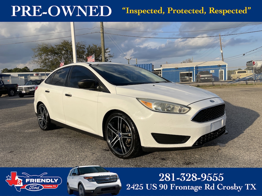Used 2016 Ford Focus S Sedan