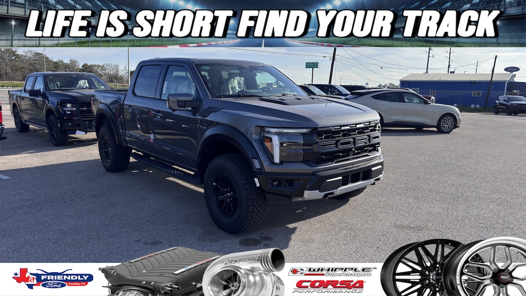 New 2025 Ford F-150 Raptor Truck SuperCrew Cab