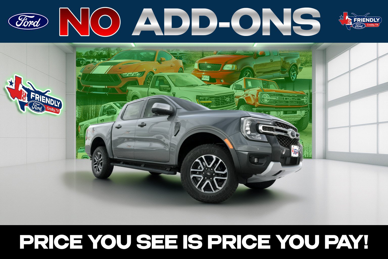 New 2026 Ford Ranger Lariat