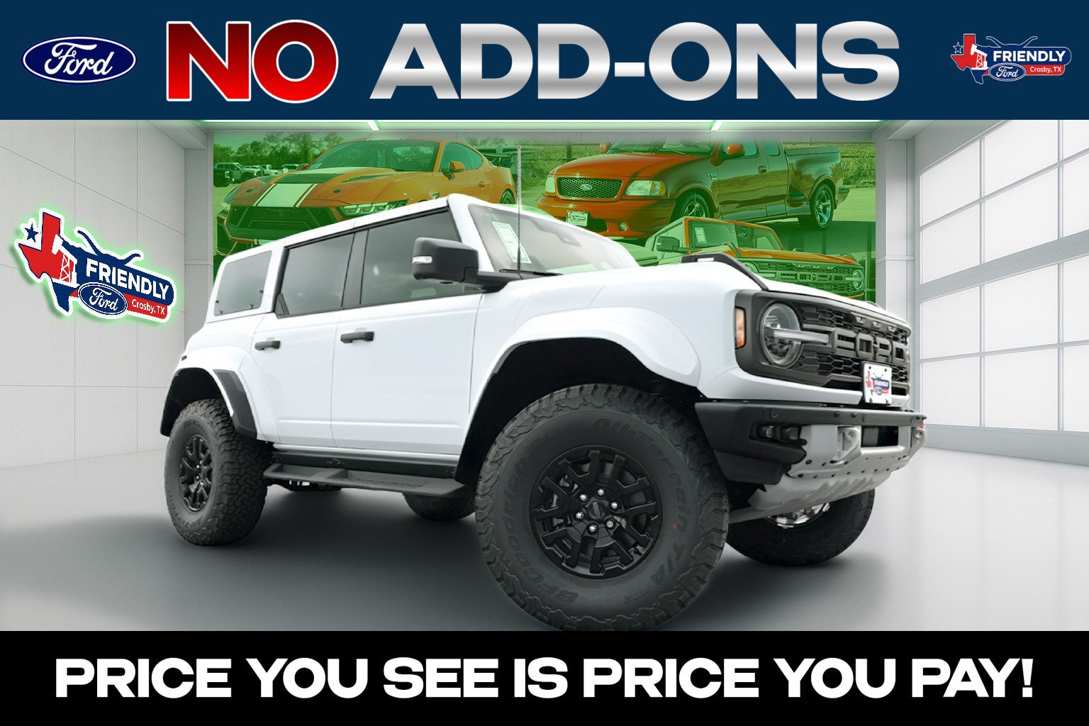 New 2026 Ford Bronco Raptor