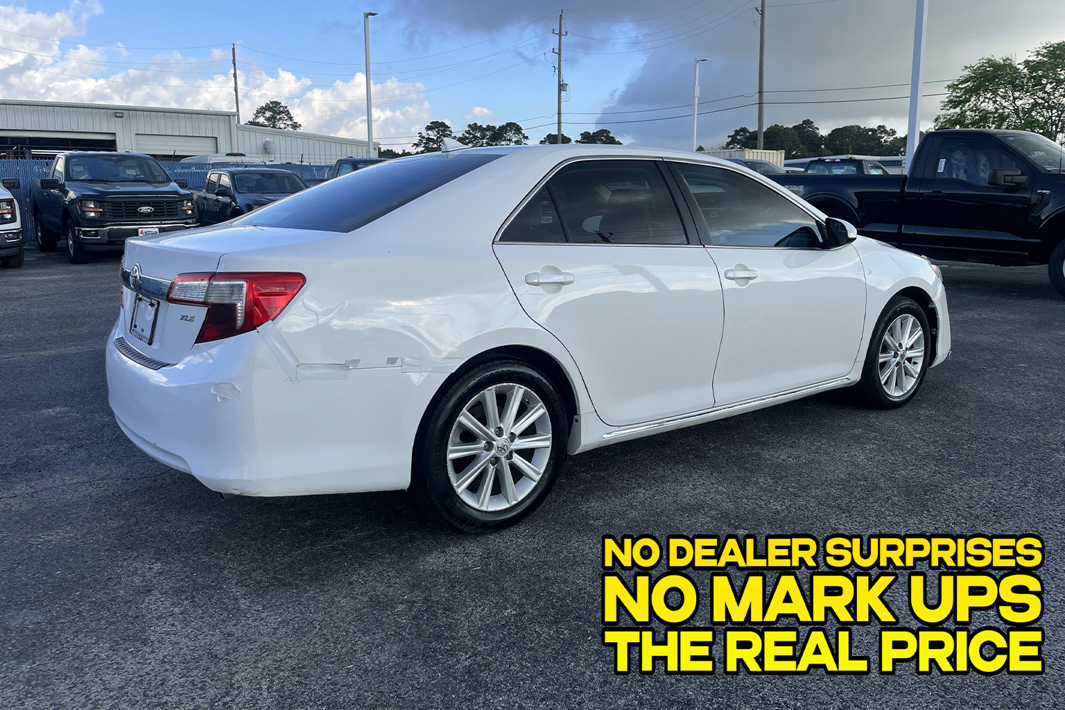 Used 2012 Toyota Camry XLE with VIN 4T1BK1FK1CU522596 for sale in Crosby, TX