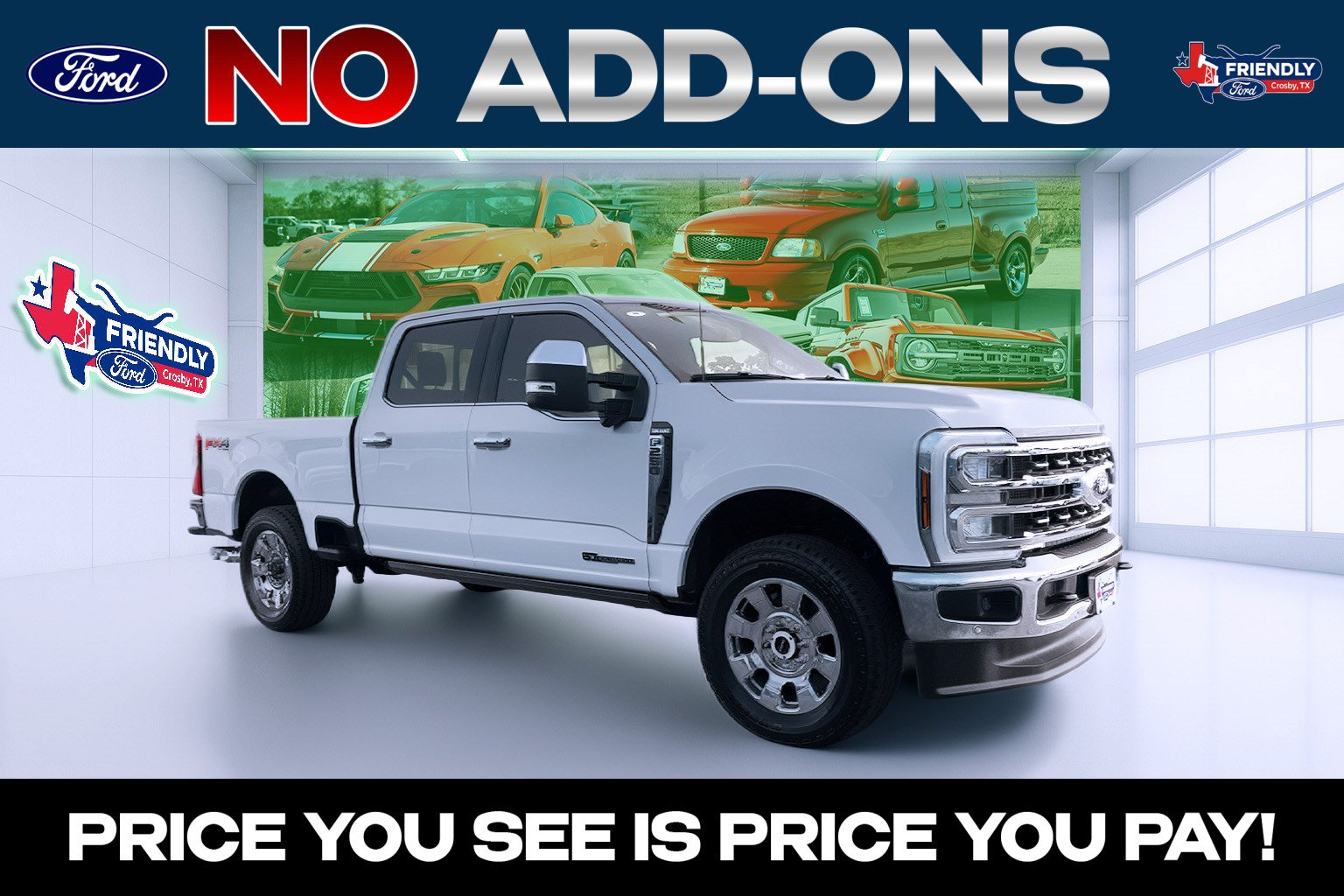 Used 2026 Ford F-250 For Sale at Friendly Ford of Crosby | VIN