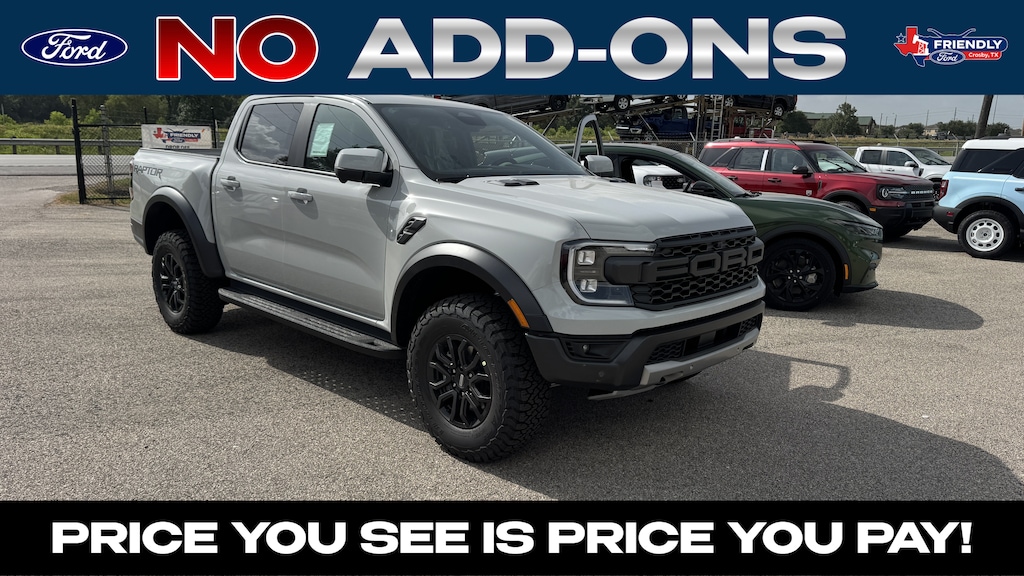 New 2026 Ford Ranger Raptor Truck SuperCrew