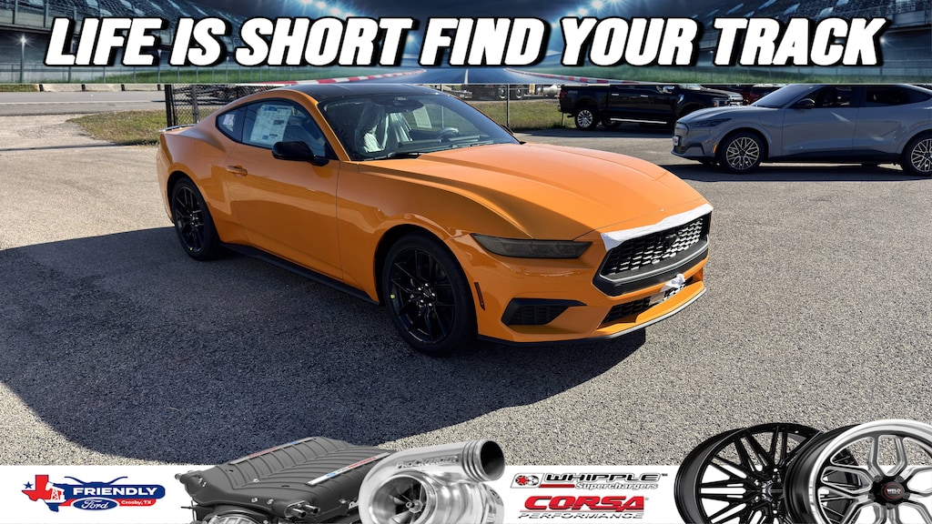 New 2026 Ford Mustang Ecoboost Fastback Coupe