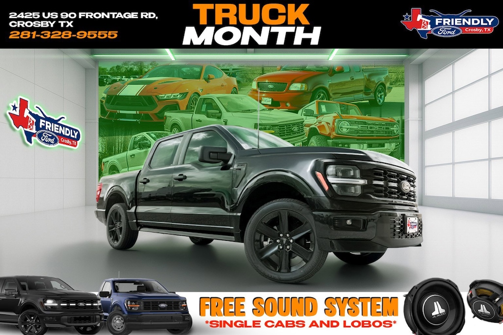 New 2026 Ford F-150 STX Truck SuperCrew Cab